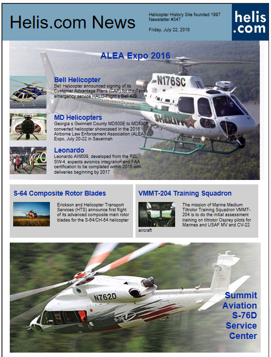 Helicopter Newsletter #347