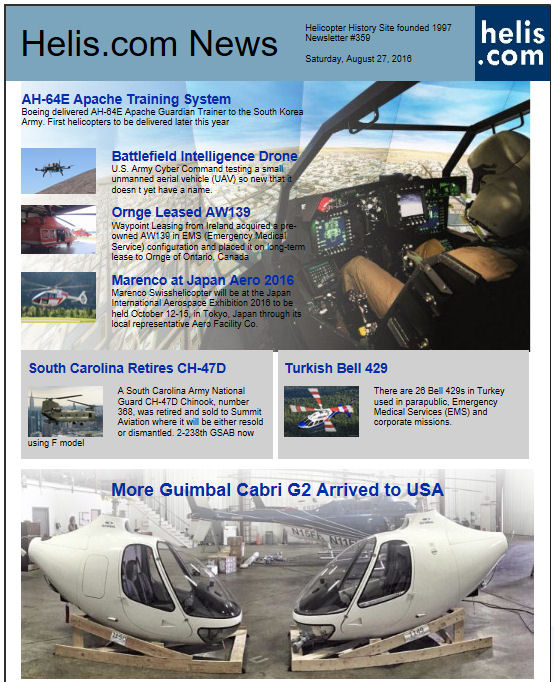 Helicopter Newsletter #359