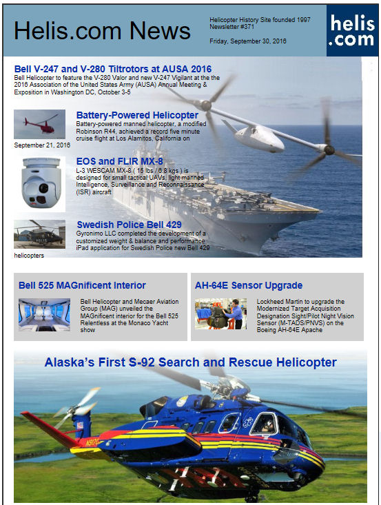 Helicopter Newsletter #371