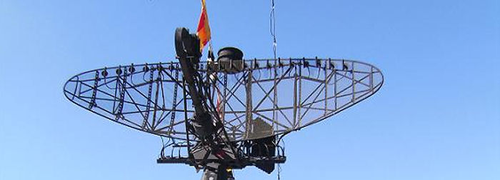 air search radar with mattress antenna