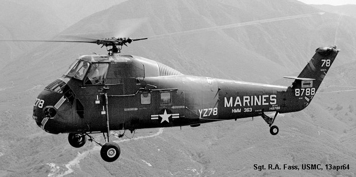 S-58 H-34 in US Marine Corps