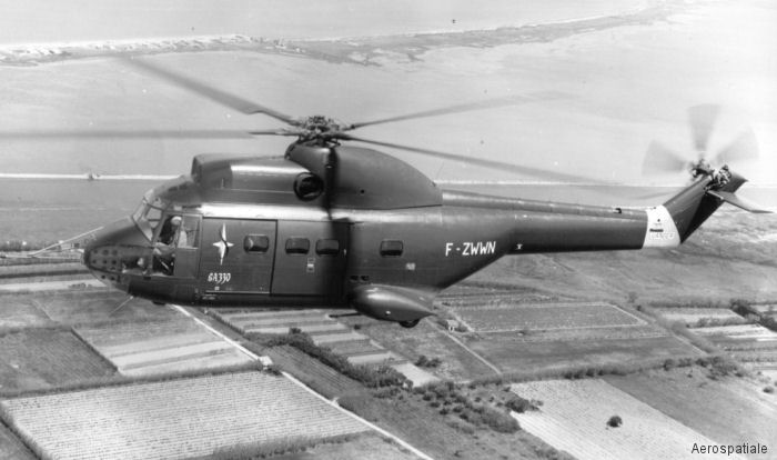 aérospatiale sa 330 puma british military helicopters