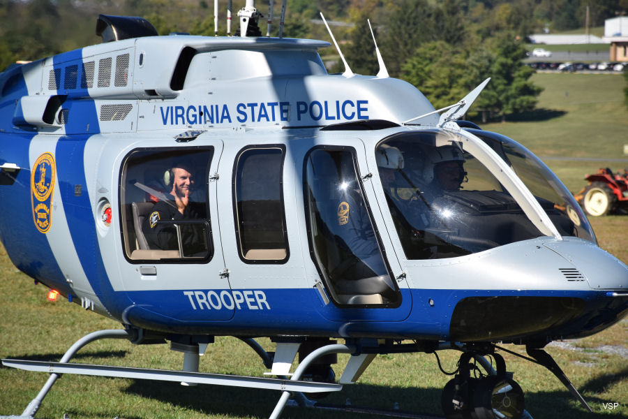 Virginia State Police Helicopter